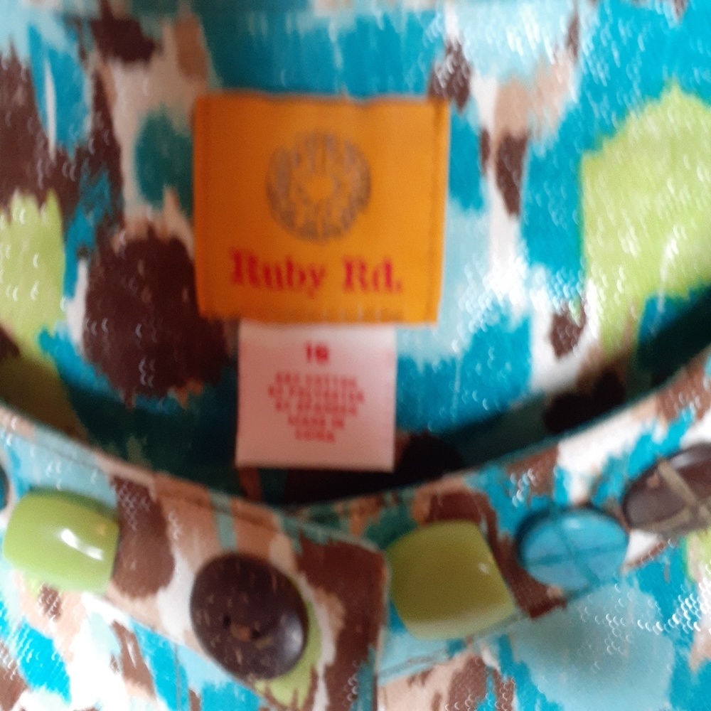 Ruby Rd. Beaded‎ Neck Jacket - Picture 8 of 8
